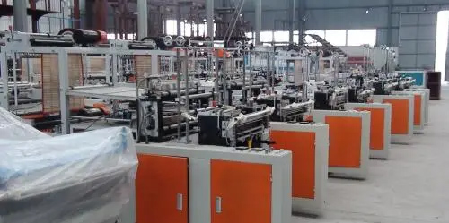 三邊封製袋機在製袋過程中，熱封（fēng）溫度影響熱封強度